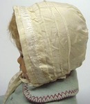 Antique Silk Doll Hat Bonnet