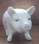 Porcelain Pink PIG - BANK