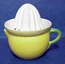 Pretty Vintage hand Painted LEMON SQUEEZER