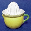 Pretty Vintage hand Painted LEMON SQUEEZER