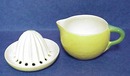 Pretty Vintage hand Painted LEMON SQUEEZER