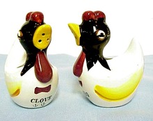 Figural Nutmeg&Clove Shakers