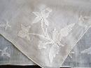 Vintage Hanky Embroidery Applique