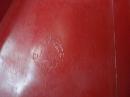 Toy Red Wheelbarrow - Hard Plastic