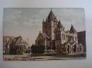 Antique Postcard Trinity Church Boston - Germany No 1858