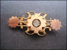 Special Original Victorian Bar Pin - Ornate
