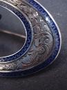 Sterling Silver Sash Brooch Pin - Edwardian