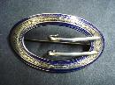Sterling Silver Sash Brooch Pin - Edwardian