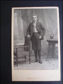 Antique Photo Young Dandy