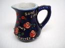 1944 Good Luck Jug Vancouver BC Floral Souvenir Jug