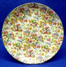 SHABBY CHIC Midwinter CHINTZ PLATE