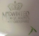 SHABBY CHIC Midwinter CHINTZ PLATE