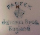 Johnson Bros.PLATE