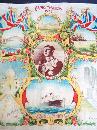 Commemorative Royalty Hankie Hanky Handkerchie English 1937 Coronation f