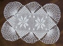Lovely Crocheted lace Filet Lace Doily