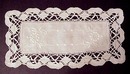 Snow White Doily Bobbin Lace Edge