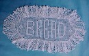 Filet Lace Crochet BREAD Doily
