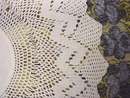 Victorian Crocheted Filet Lace Doily