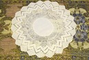 Victorian Crocheted Filet Lace Doily