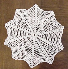 Gorgeous Hand Made Lace Doily