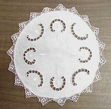 Detailed Cutwork & Lace Doily