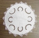 Detailed Cutwork & Lace Doily