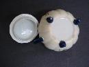 Antique Royal Nippon Bowl with Lid - Hand Painted - Footed