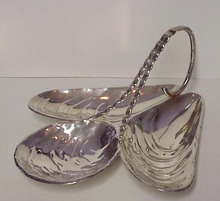 Figural Silver Plated Serving Dish