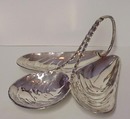 Figural Silver Plated Serving Dish
