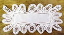 Lovely BATENBURG LACE Doily