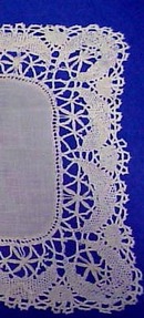 Pretty Bobbin Lace CENTER PIECE
