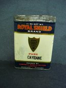 Spice Tin Pure Cayenne by Royal Shield