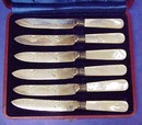 Early 1900's PEARL HANDLE FRUIT KNIVES