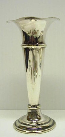 Lovely Silver English BUD VASE