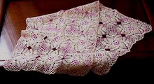 Crocheted LACE RUNNER