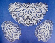 Crocheted LACE SOFA SET