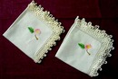40's Lace & Embroidery NAPKINS