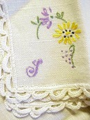 40's Lace & Embroidery NAPKINS #3