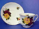 Spectacular Queen Anne China Teacup and Saucer