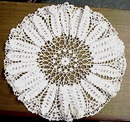Chrocheted Lace ROUND DOILY