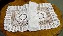 Crocheted White LACE RUNNER #2