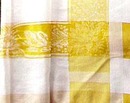 Damask TABLECLOTH SWANS & LACE