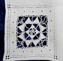 Linen Tablecloth Lace & Embroidery
