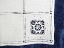 Linen Tablecloth Lace & Embroidery