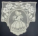 LACE Sofa Cover VICTORIAN LADY