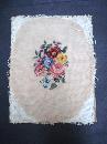 Antique Needlework Picture - Unframed