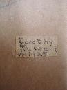 Antique Needlework Picture - Unframed