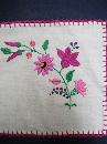 Vintage Tray Cloth with Beautiful Embroidery