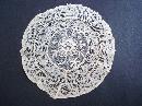 Finest French Net Lace Doily - Lace Rose