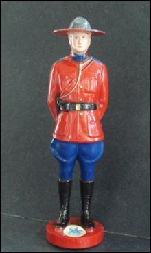 RCMP Officer Doll - Celluloid Doll